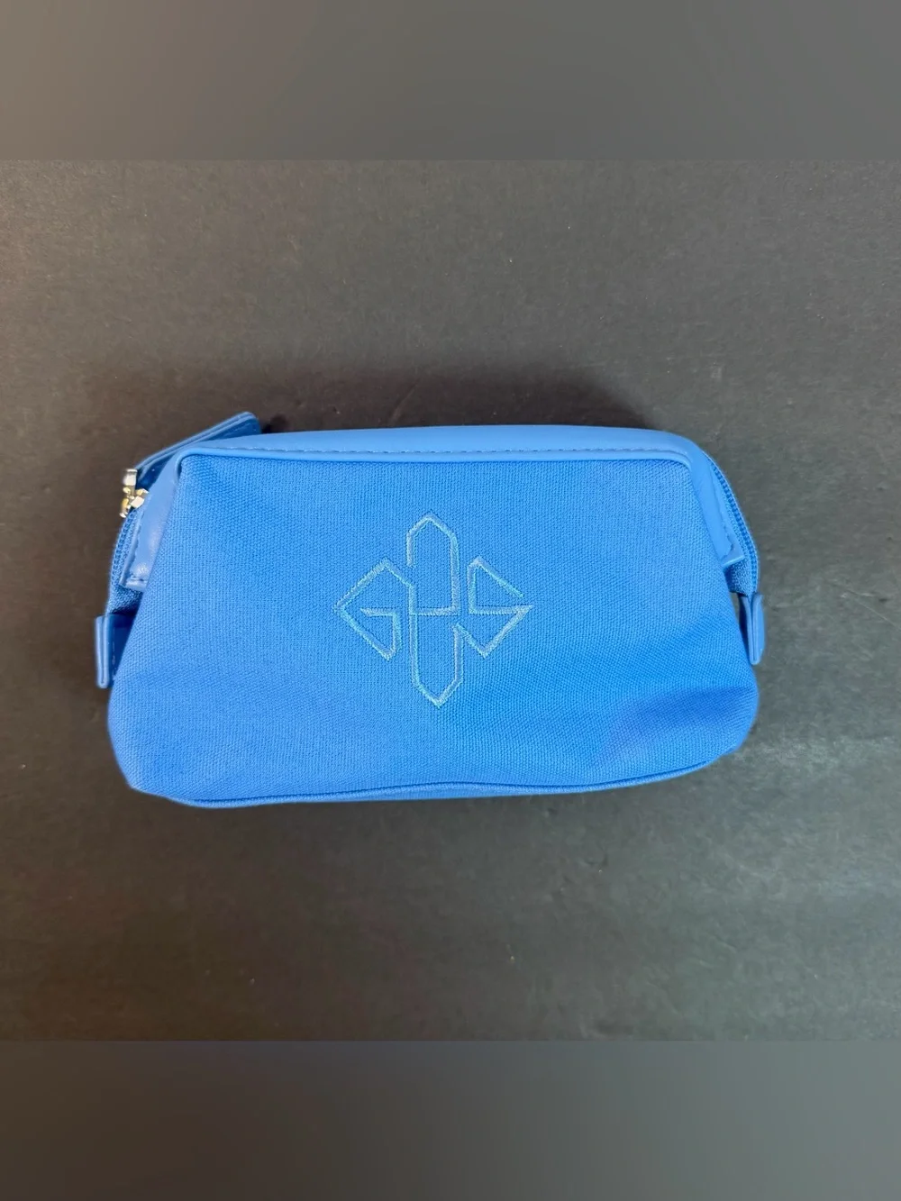 ANA Ettinger London Amenity Travel Pouch Nippon Airways Promo Empty Blue